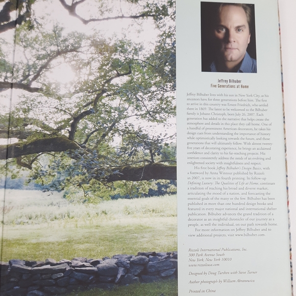 Decor "The Way Home: reflections of American Beauty" Bilhuber Coffee Table Book - Picture 5 of 16